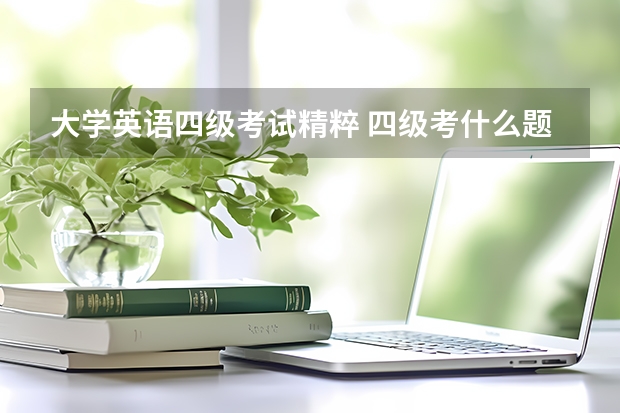 大学英语四级考试精粹 四级考什么题型