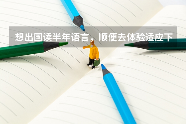 想出国读半年语言，顺便去体验适应下国外的生活？请问这样可以吗？英语基础不好，以前一直想出国留学来着