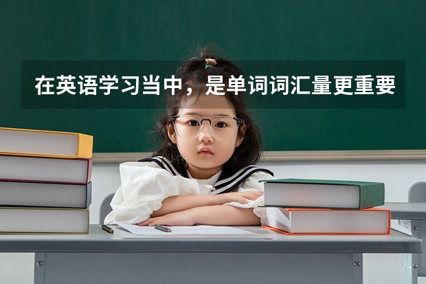 在英语学习当中，是单词词汇量更重要还是听力语感更重要？（学英语是语法重要还是口语听力重要些？南京沃尔得是主要注重哪方面能力培训的？）