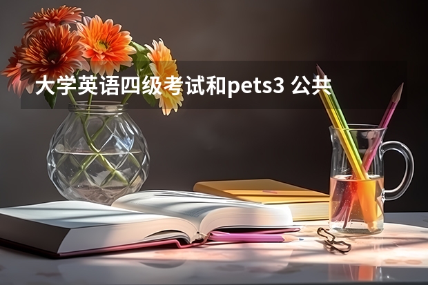 大学英语四级考试和pets3 公共英语三级有必要考吗？与大学英语四级有什么区别？